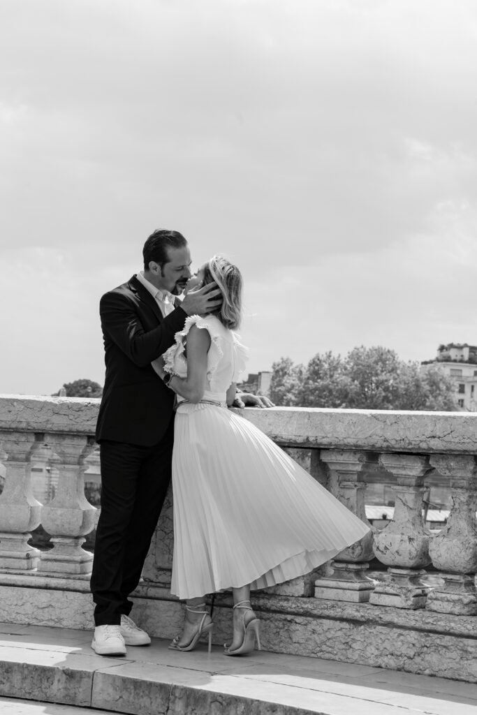 Couple, photoshoot in Paris