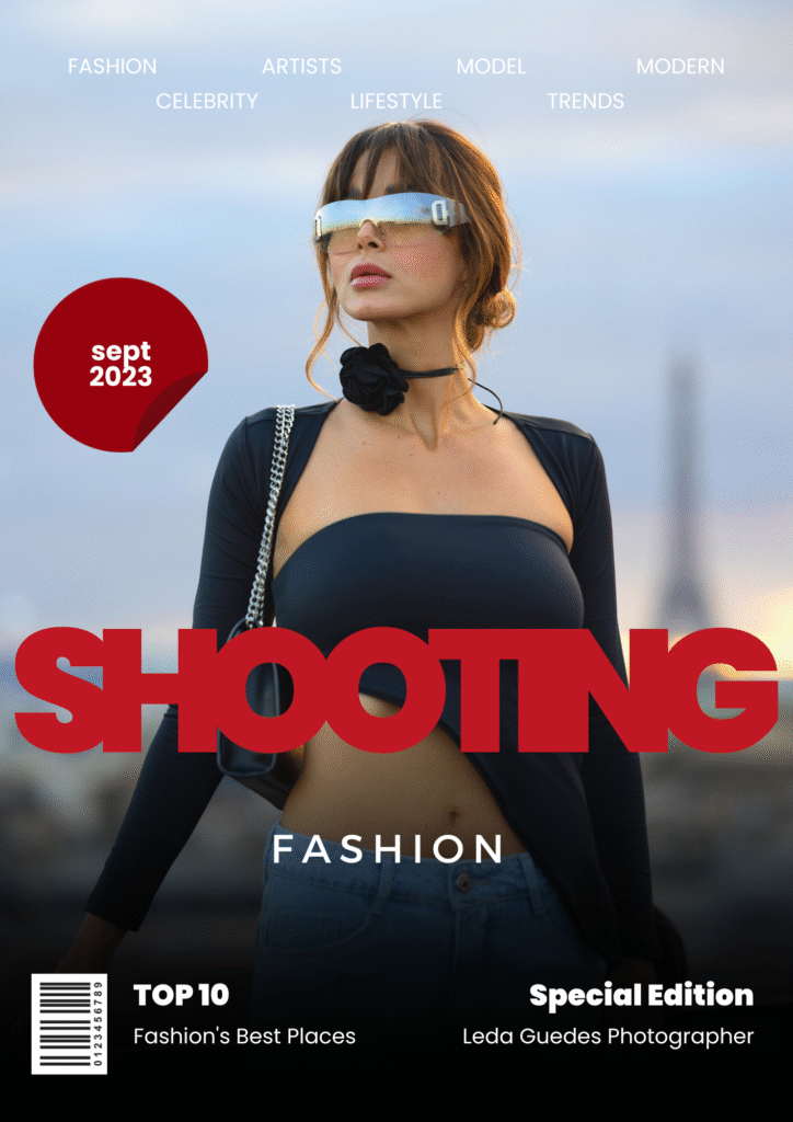 Fashion editorial in Paris
