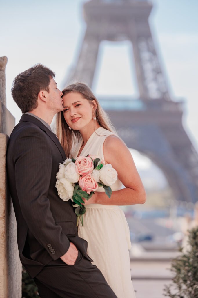 Vow renewal, photoshoot in Paris