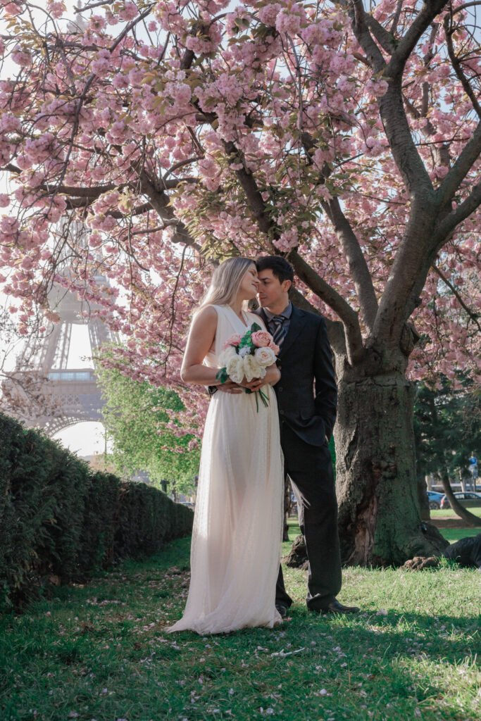 Vow renewal, photoshoot in Paris