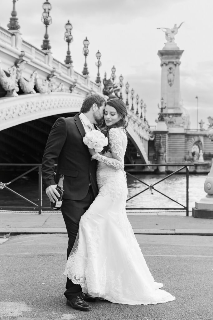 Vow renewal, photoshoot in Paris